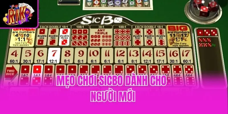 Mẹo chơi Sicbo dành cho người mới